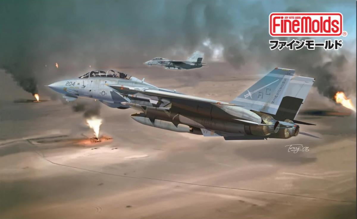FineMolds 1/72 F-14A Tomcat 'Gulf War' FP53